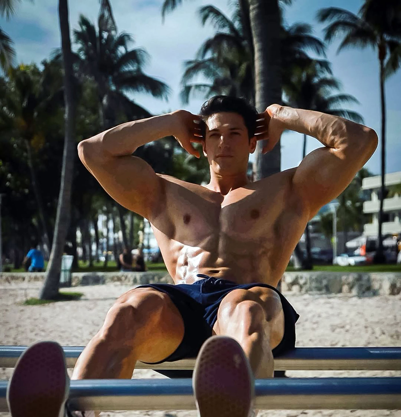 Throwback Thursday: Core Work Under the Palms