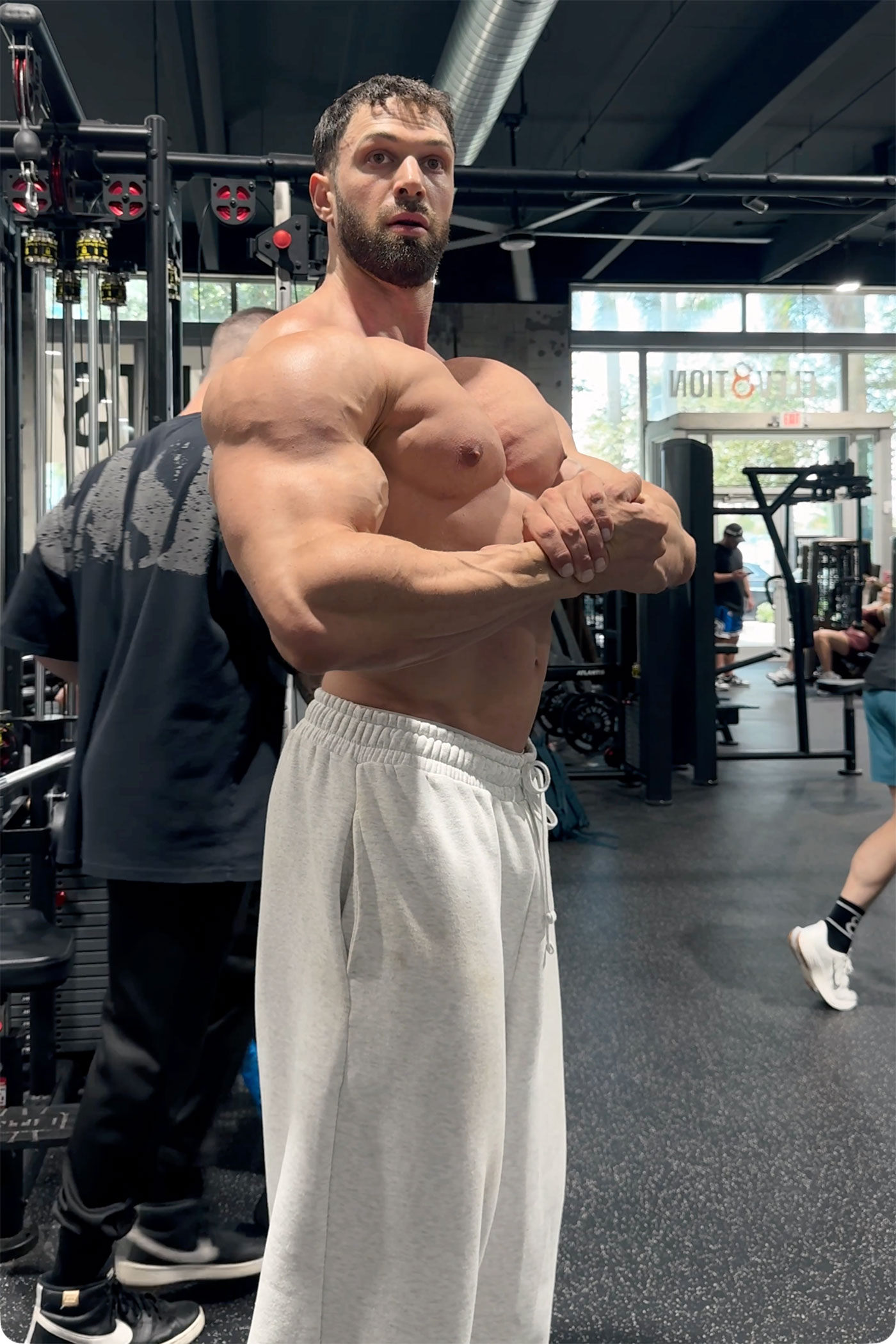 Friday Flex: Side Chest Check
